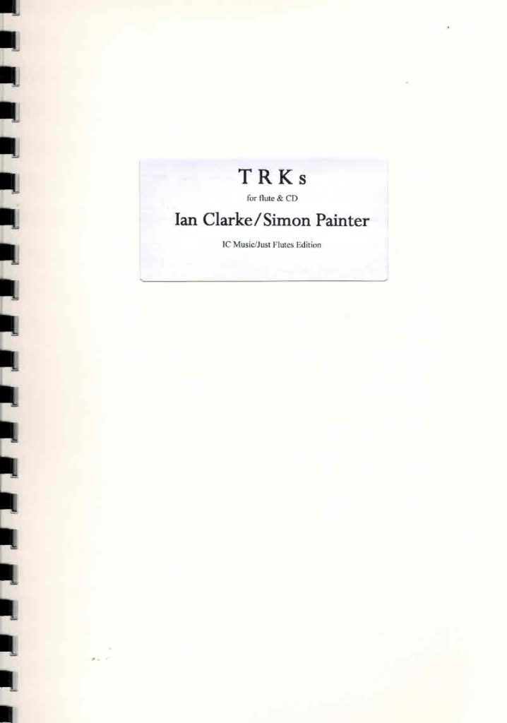 T R Ks for Flute and Electronics (Includes Online Audio)