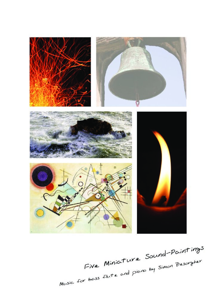 Five Miniature Sound-Paintings for Bass Flute and Piano