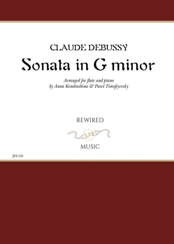 Sonata in G minor for Flute and Piano Claude Debussy